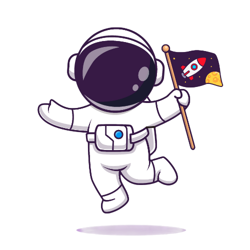 raket-astronaut-med-flag